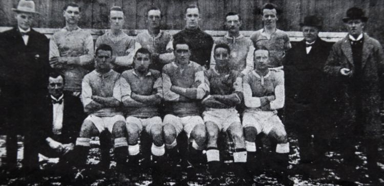 Boston team that beat Bradford Park Avenue 1-0 in the FA Cup in 1925
