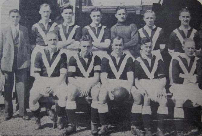 Boston United 1934/5 first team