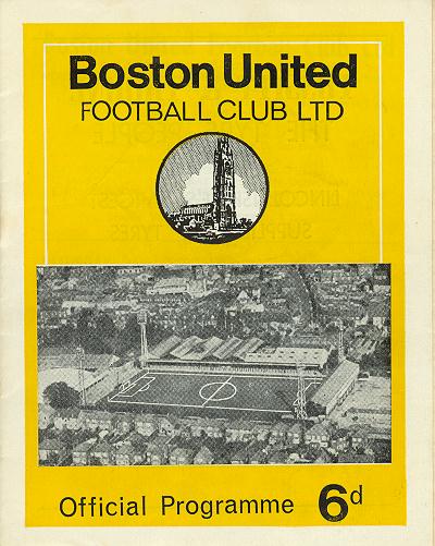 Programme Page 1 - 1968/9
