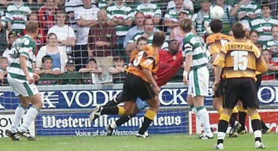 Abbey almost stops Yeovil's second goal