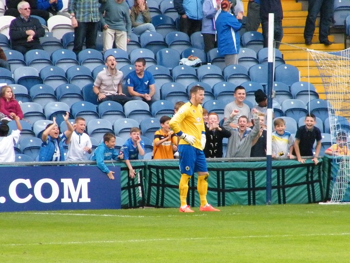 Farman after Stockport's third